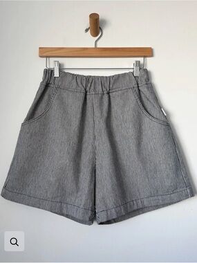 Le Bon Shoppe City Shorts Blue Stripe Small